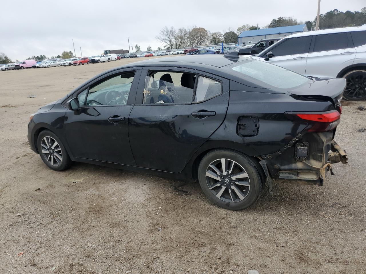 2021 Nissan Versa VIN 3N1CN8EV3ML834597 Copart auction photo, rear end / side damage thumbnail 2