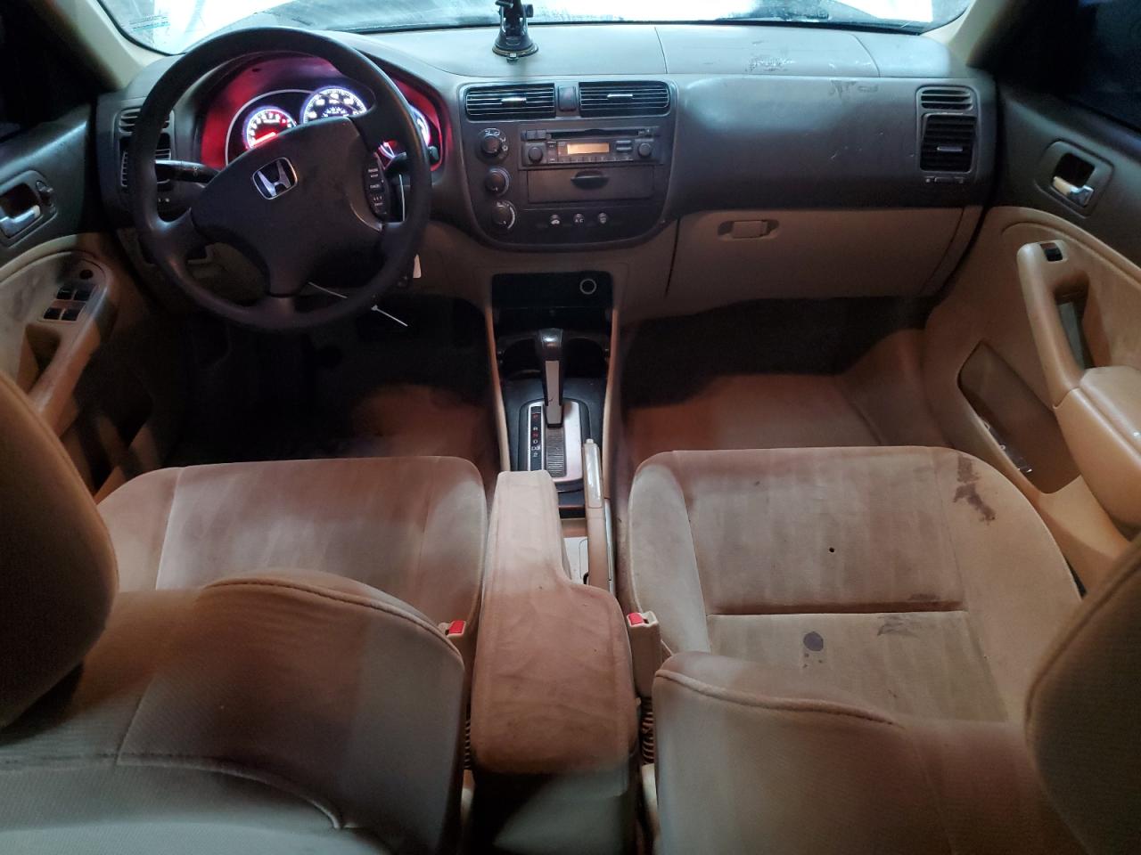 2004 Honda Civic VIN 2HGES16544H559384 Copart auction photo, front end damage thumbnail 8