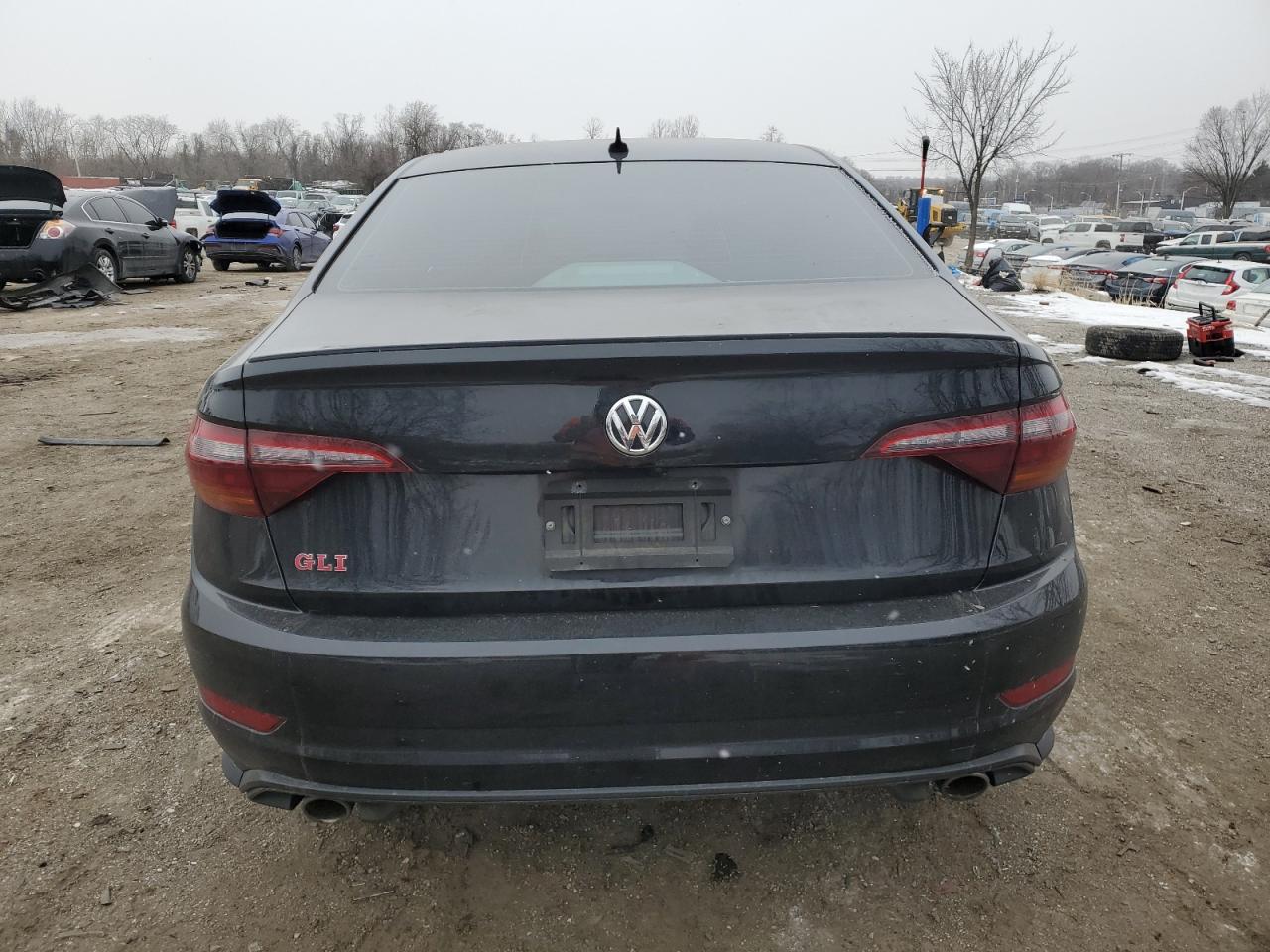 2019 Volkswagen Jetta VIN 3VW5T7BU3KM205945 Copart auction photo, front end / side damage thumbnail 6