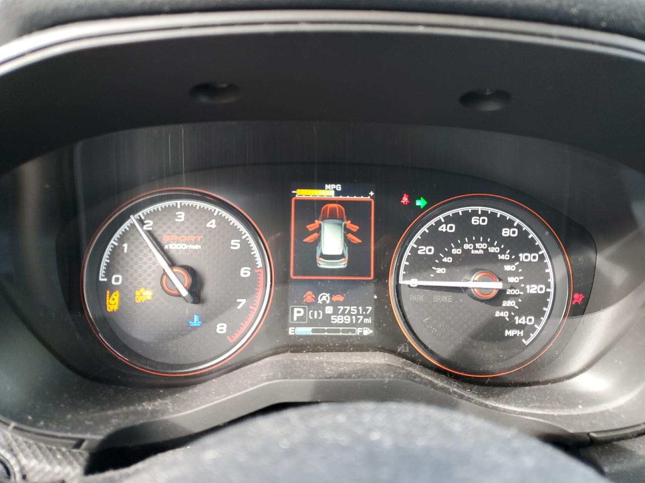 2020 Subaru Forester VIN JF2SKALC0LH426051 Copart auction photo, rear end damage thumbnail 9