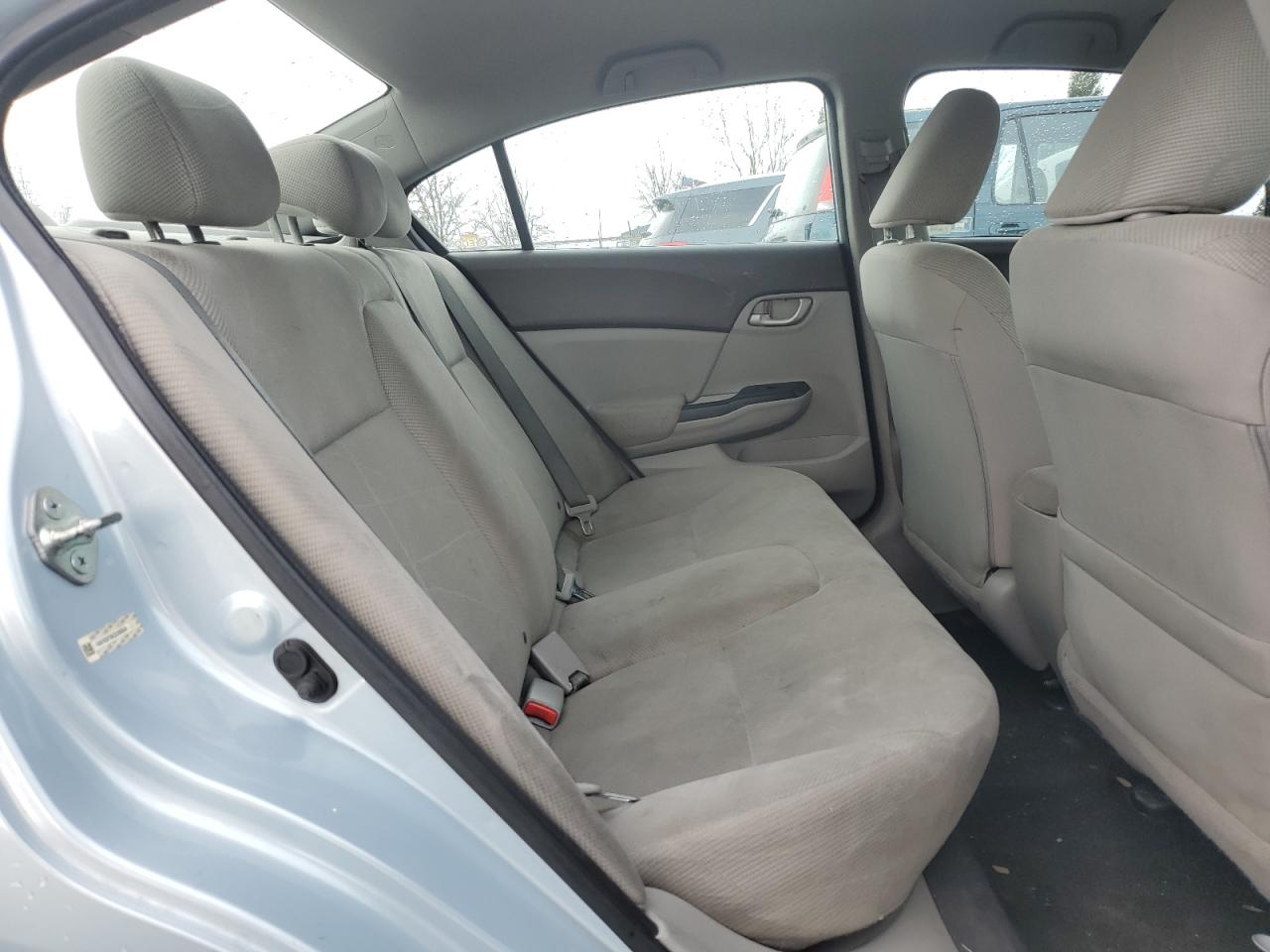 2012 Honda Civic VIN 19XFB2F56CE359545 Copart auction photo, undercarriage damage thumbnail 10