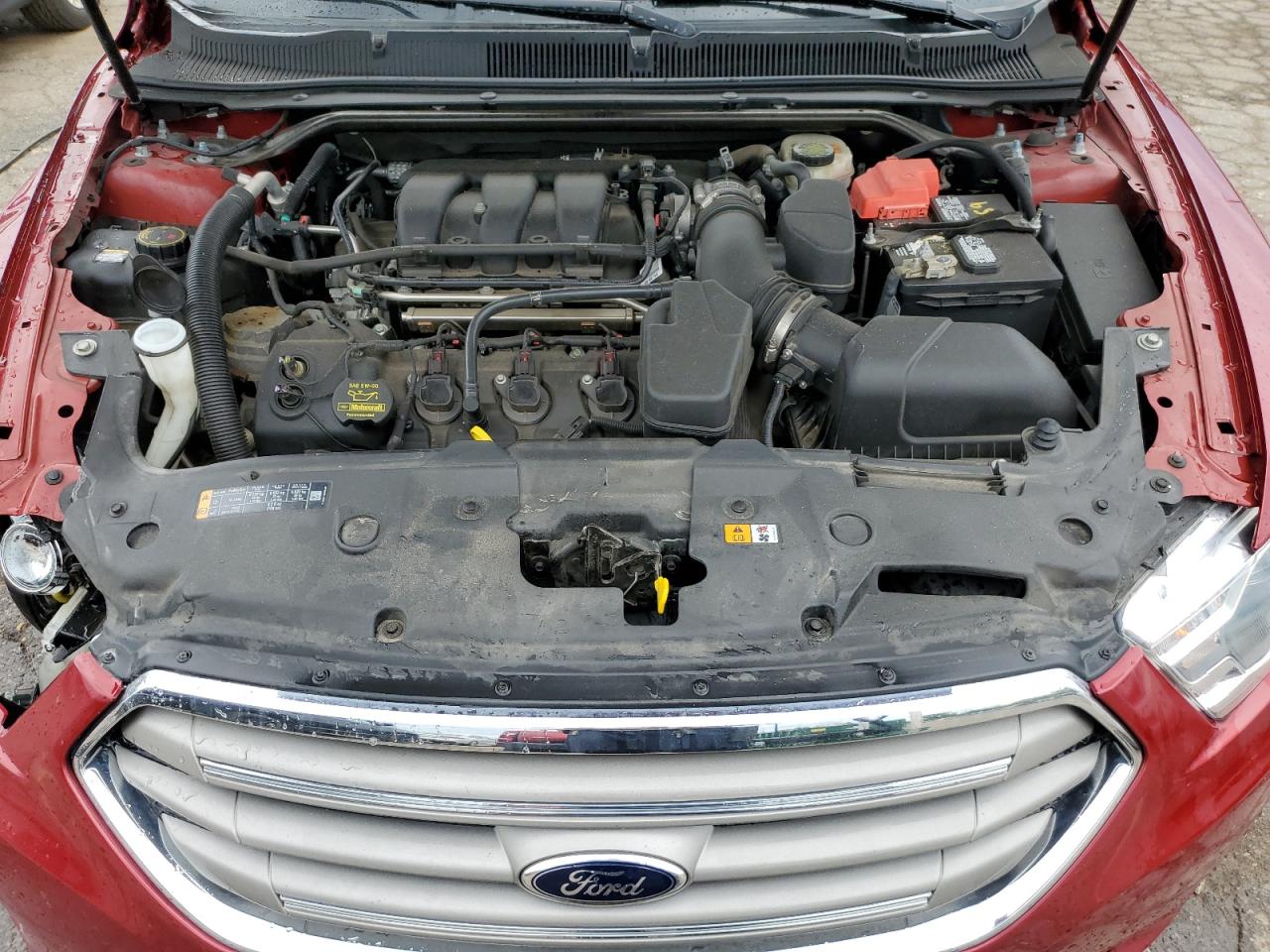 2014 Ford Taurus VIN 1FAHP2E84EG117271 Copart auction photo, all over / mechanical damage thumbnail 11