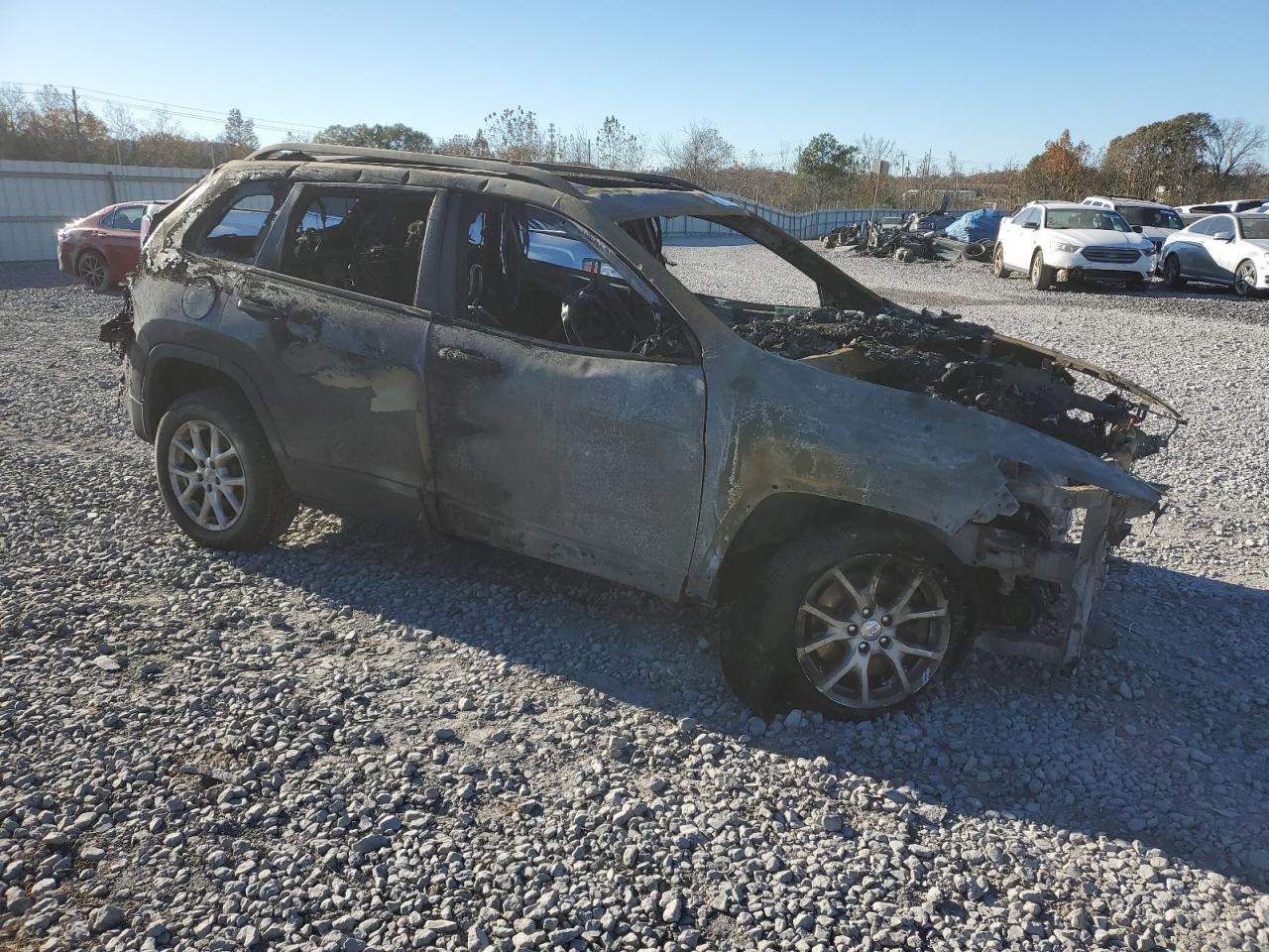 2014 Jeep Grand Cherokee VIN 1C4PJMCB4EW137804 Copart auction photo, burn / all over damage thumbnail 4