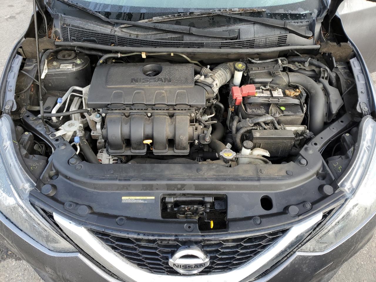 2019 Nissan Sentra VIN 3N1AB7AP7KL624728 Copart auction photo, front end / undercarriage damage thumbnail 11