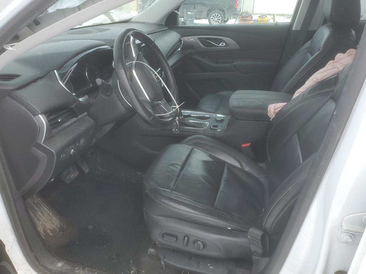 2018 Chevrolet Traverse VIN 1GNEVHKW7JJ203476 Copart auction photo, front end / side damage thumbnail 7