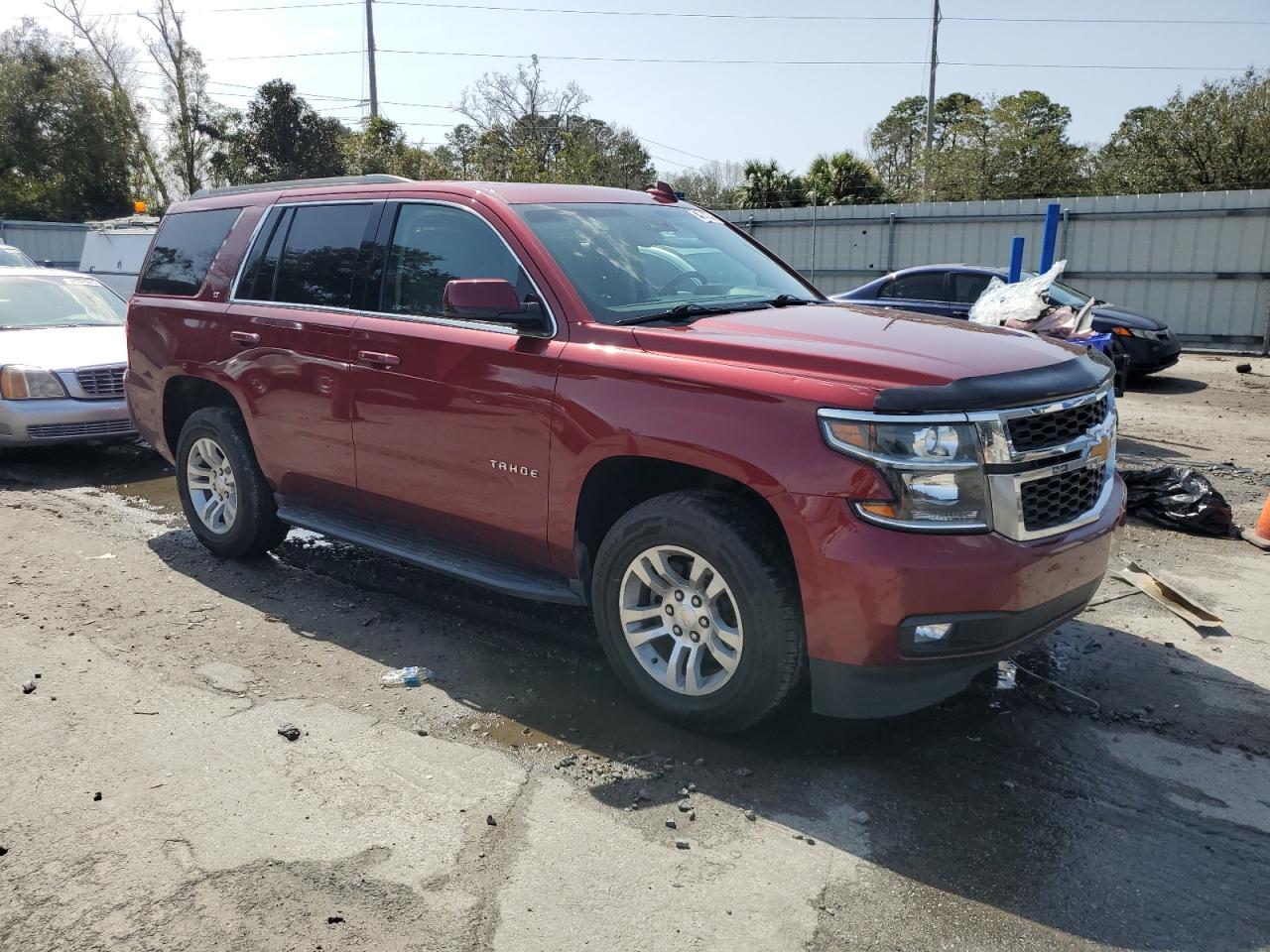 2016 Chevrolet Tahoe VIN 1GNSCBKC5GR355844 Copart auction photo, side damage thumbnail 3