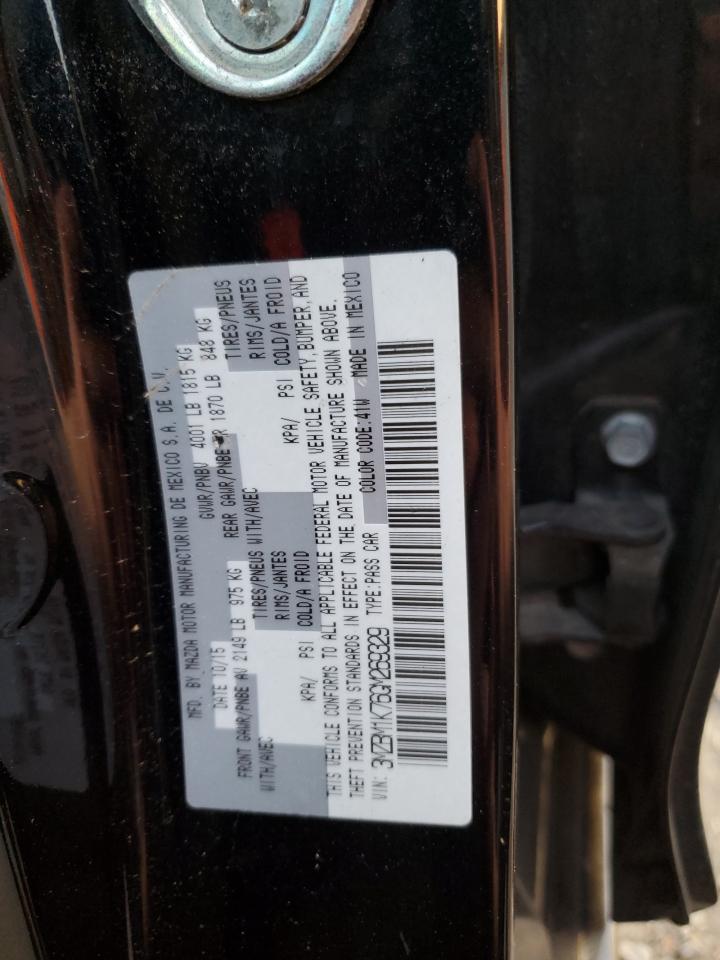 2016 Mazda 3 VIN 3MZBM1K76GM269329 Copart auction photo, front end damage thumbnail 13