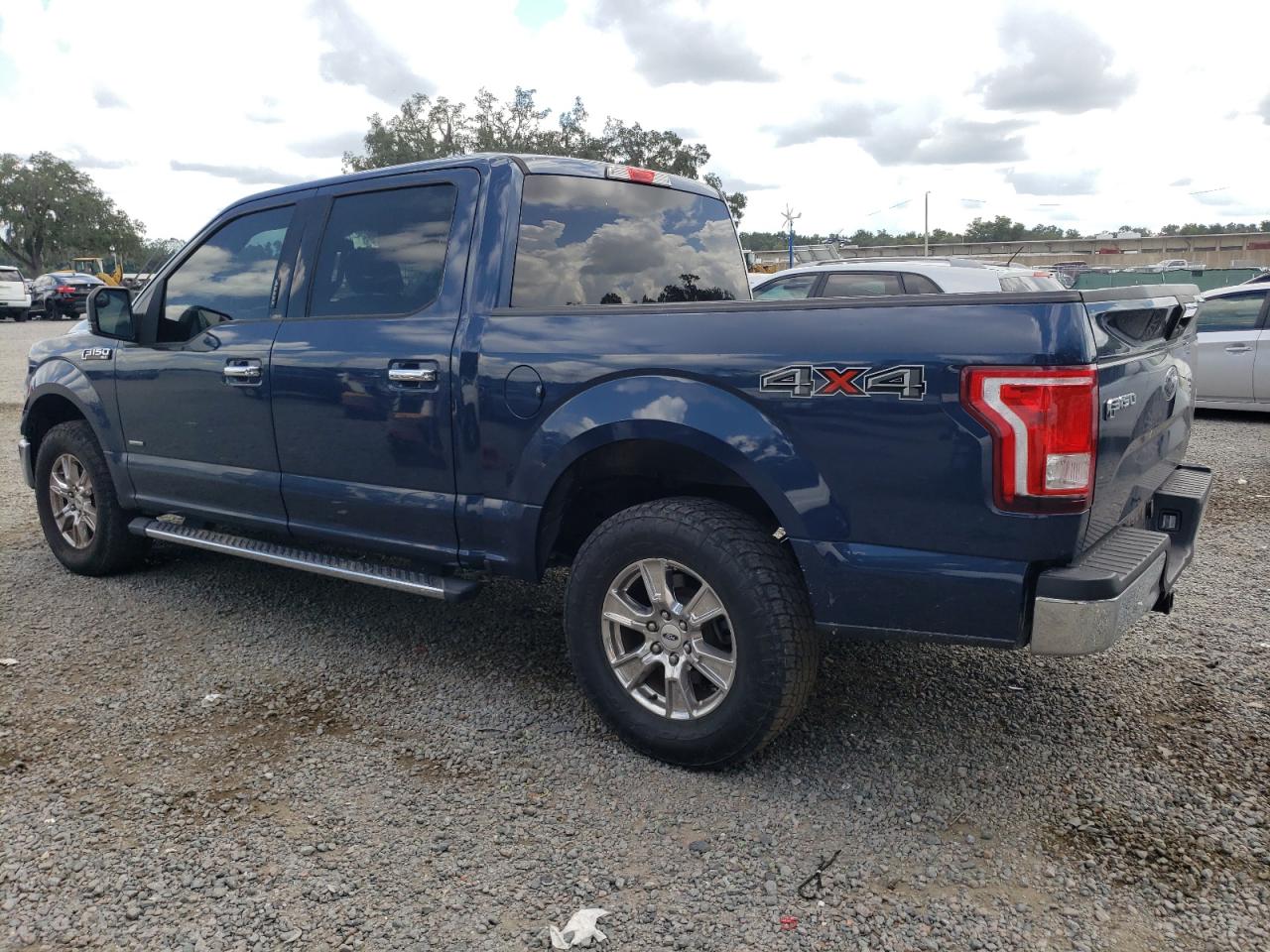 2015 Ford F-150 VIN 1FTEW1EG4FFC19758 Copart auction photo, rear end / side damage thumbnail 2