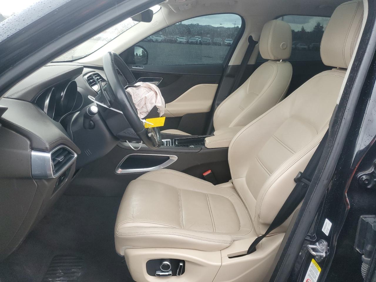 2020 Jaguar F-Pace VIN SADCK2GX5LA637538 Copart auction photo, undercarriage / front end damage thumbnail 7