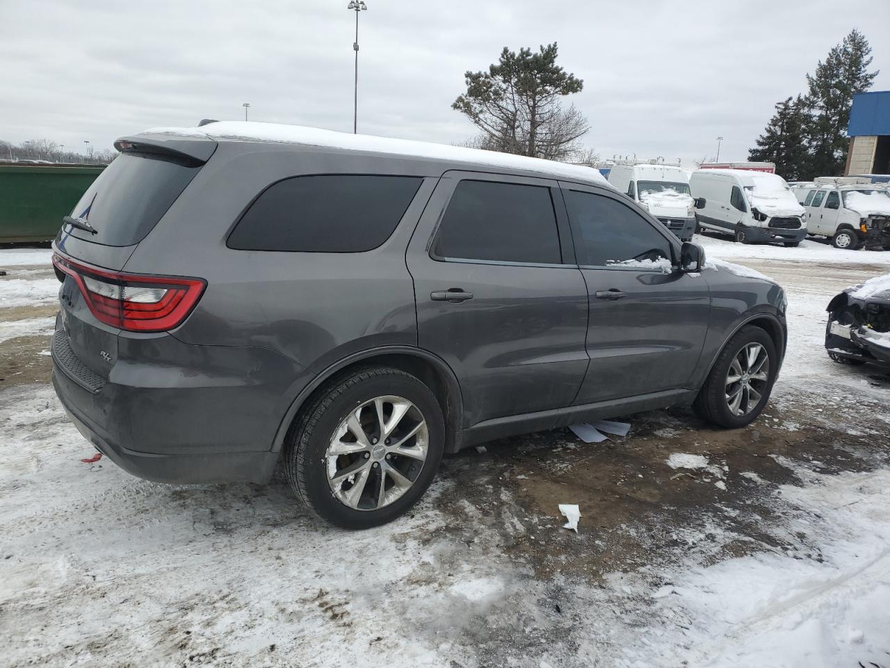 2014 Dodge Durango VIN 1C4SDJCT9EC595607 Copart auction photo, water/flood damage thumbnail 3