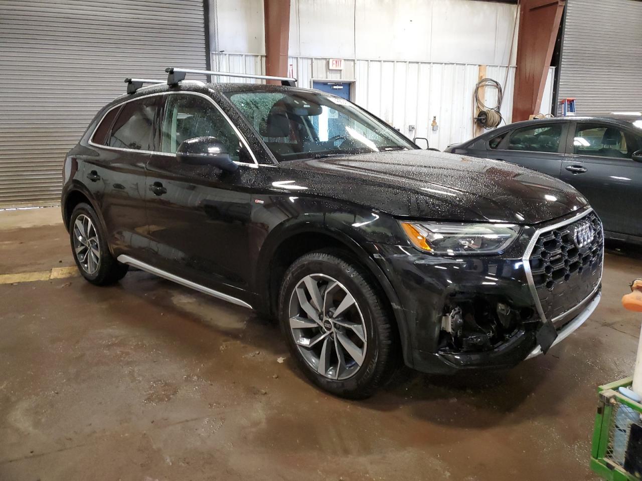 2023 Audi Q5 VIN WA1EAAFY0P2012471 Copart auction photo, rear end / side damage thumbnail 4
