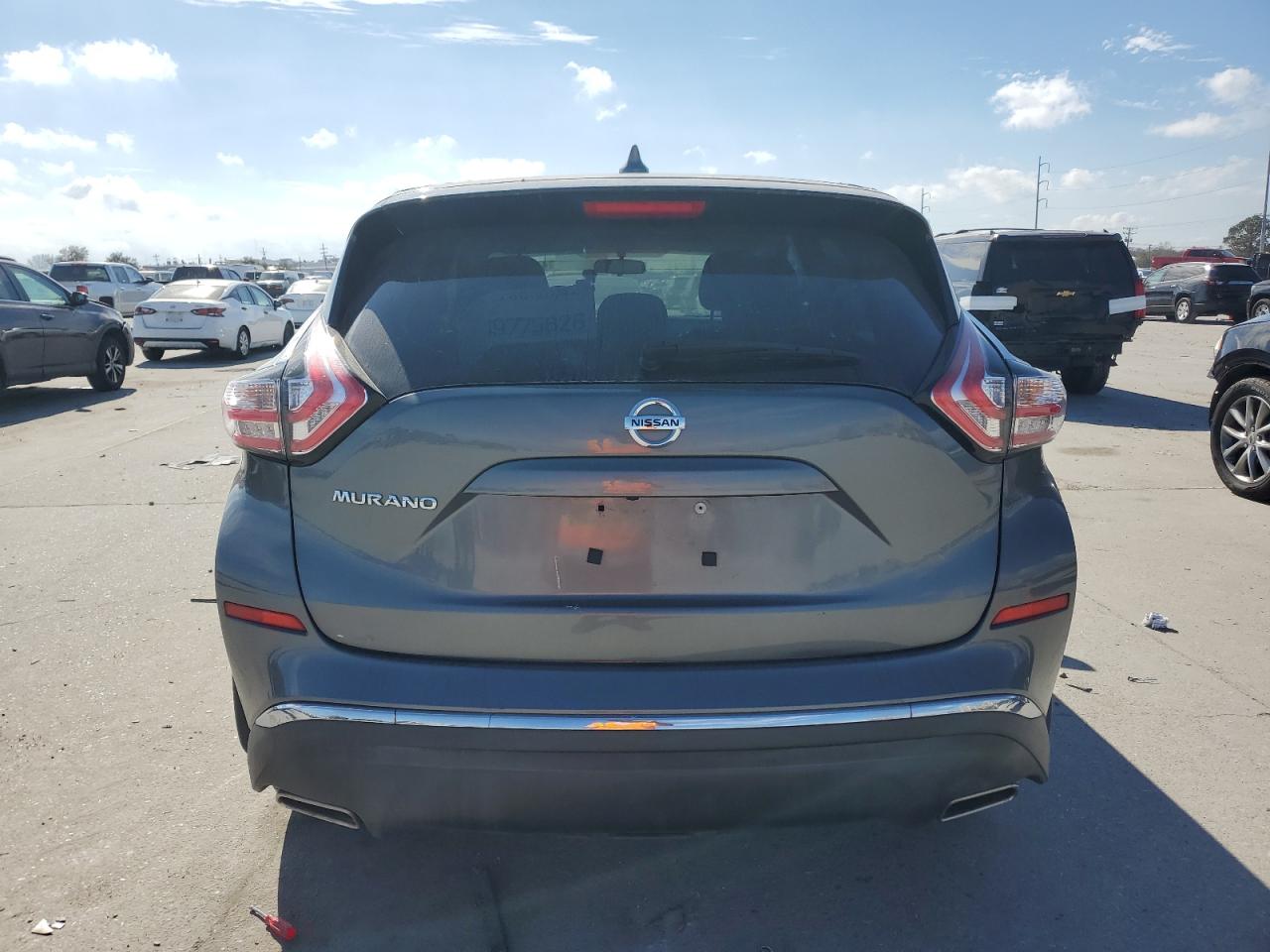 2016 Nissan Murano VIN 5N1AZ2MGXGN169156 Copart auction photo, front end damage thumbnail 6