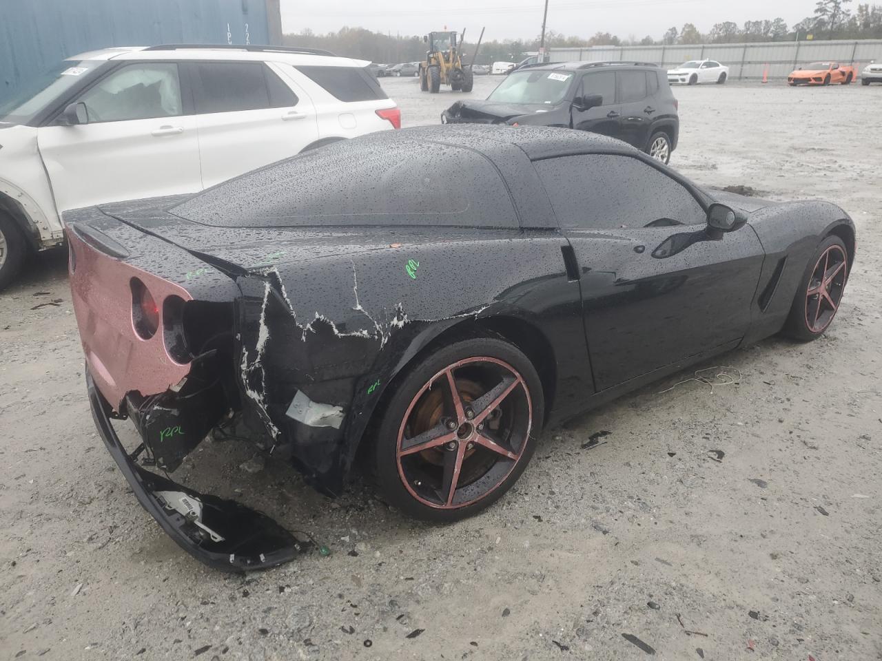 2013 Chevrolet Corvette VIN 1G1YG2DW7D5106648 Copart auction photo, rear end damage thumbnail 3