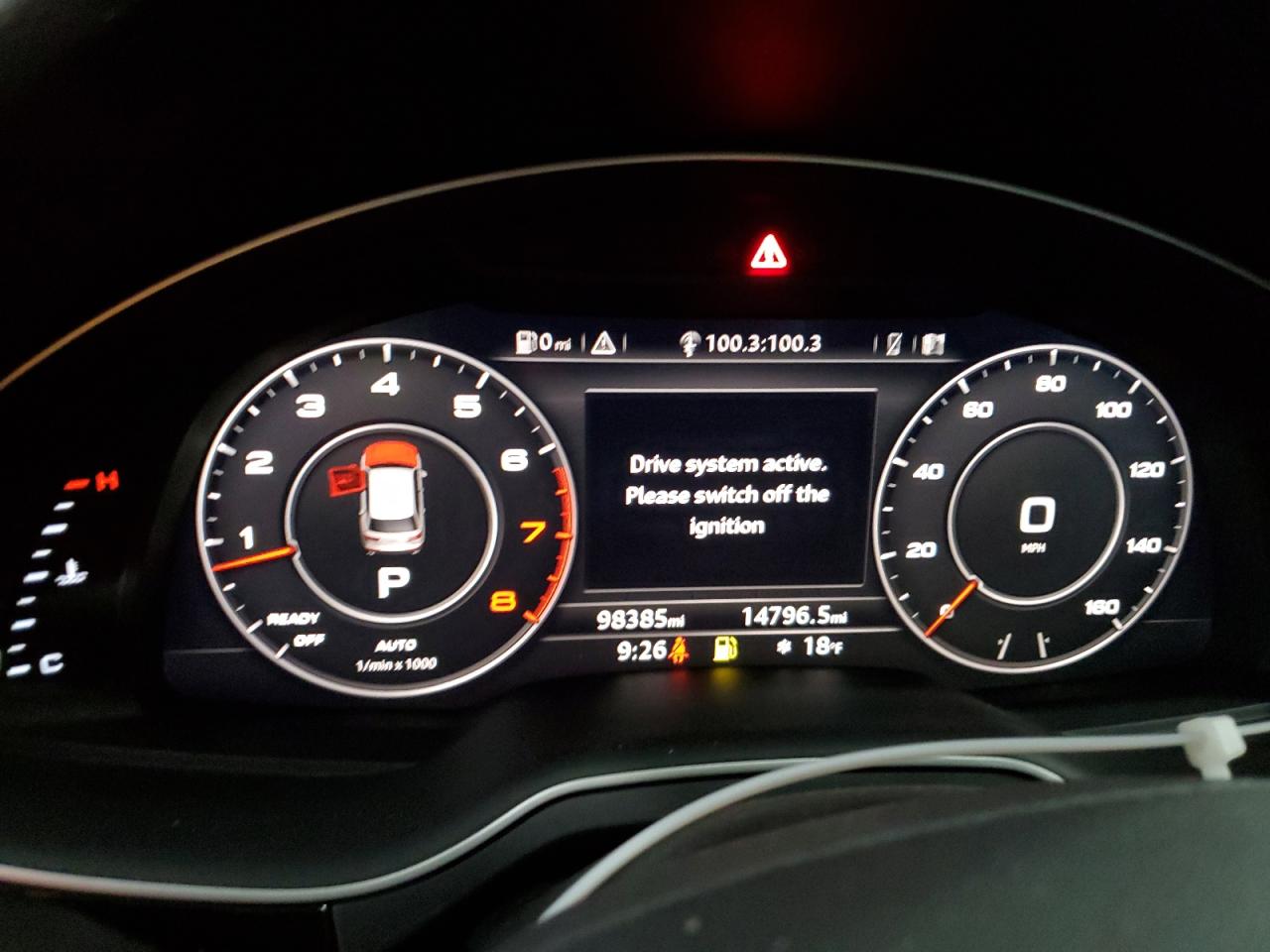2018 Audi Q7 VIN WA1VAAF7XJD005997 Copart auction photo, front end damage thumbnail 9