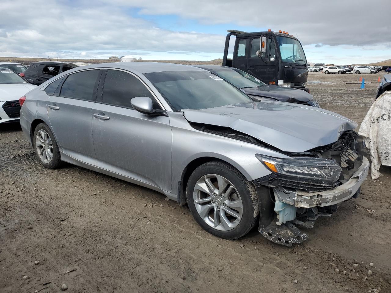 2018 Honda Accord VIN 1HGCV1F15JA055142 Copart auction photo, front end damage thumbnail 4