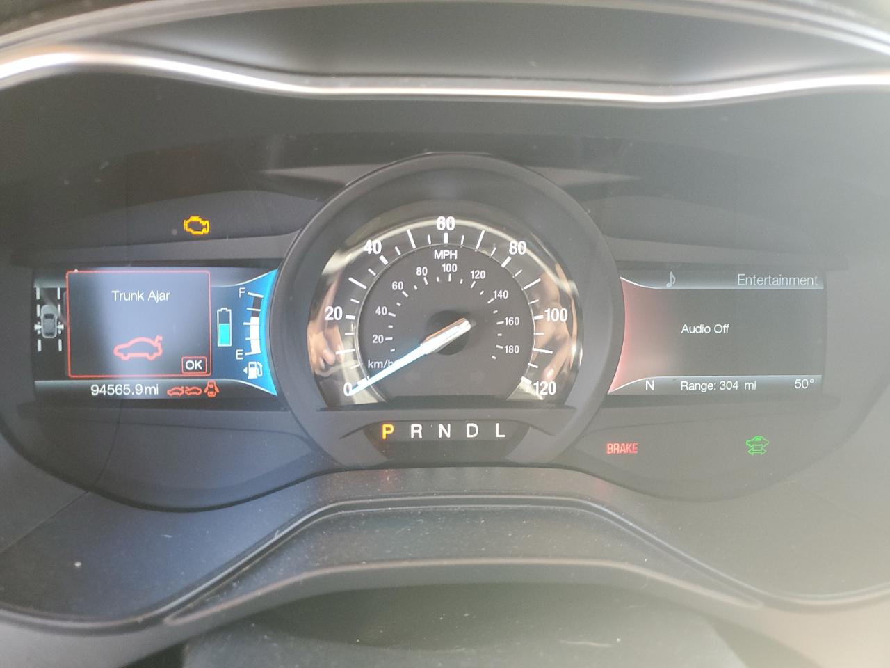 2019 Ford Fusion VIN 3FA6P0RU6KR118526 Copart auction photo, front end damage thumbnail 9