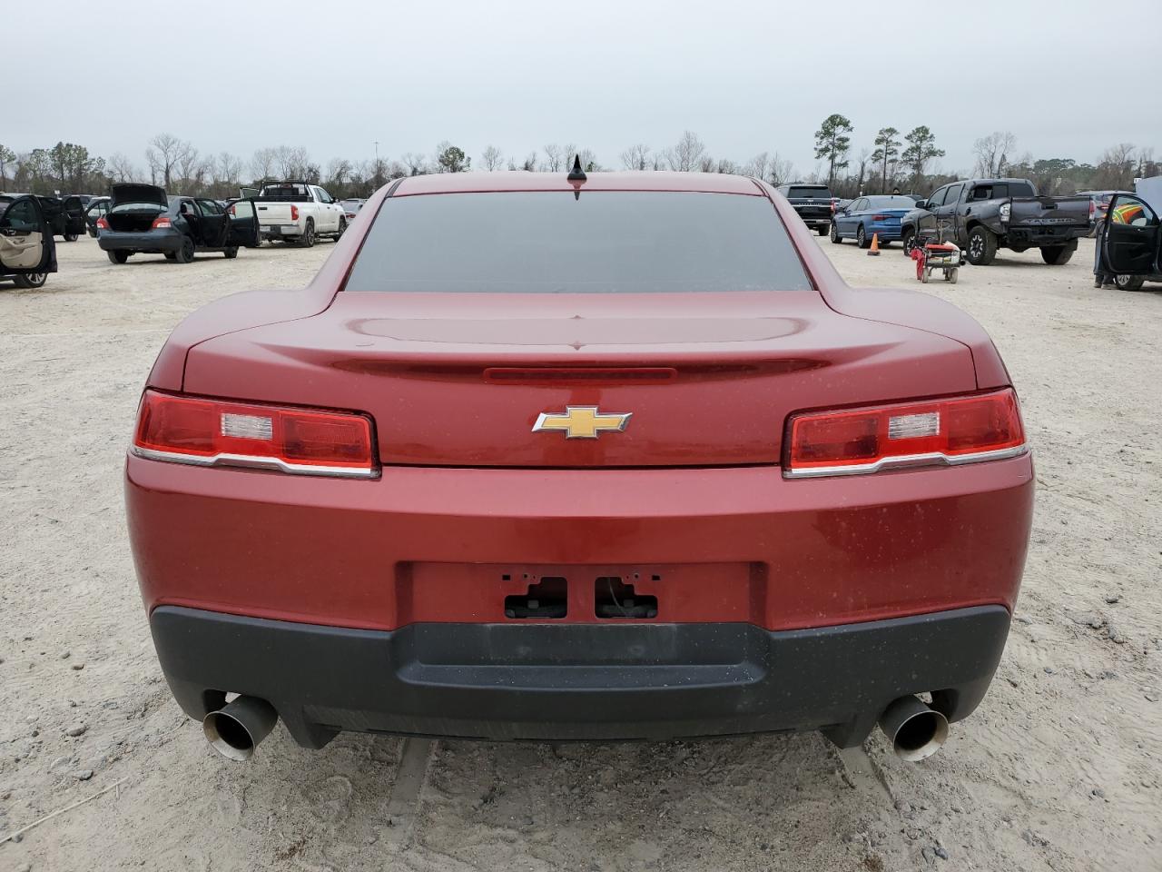 2015 Chevrolet Camaro VIN 2G1FB1E36F9252128 Copart auction photo, front end / minor dent/scratches damage thumbnail 6