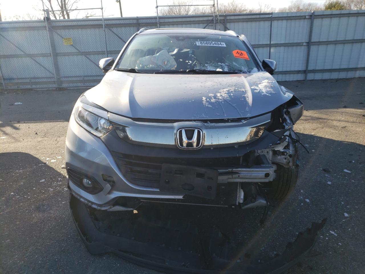 2022 Honda HR-V VIN 3CZRU6H56NM714891 Copart auction photo, all over damage thumbnail 5