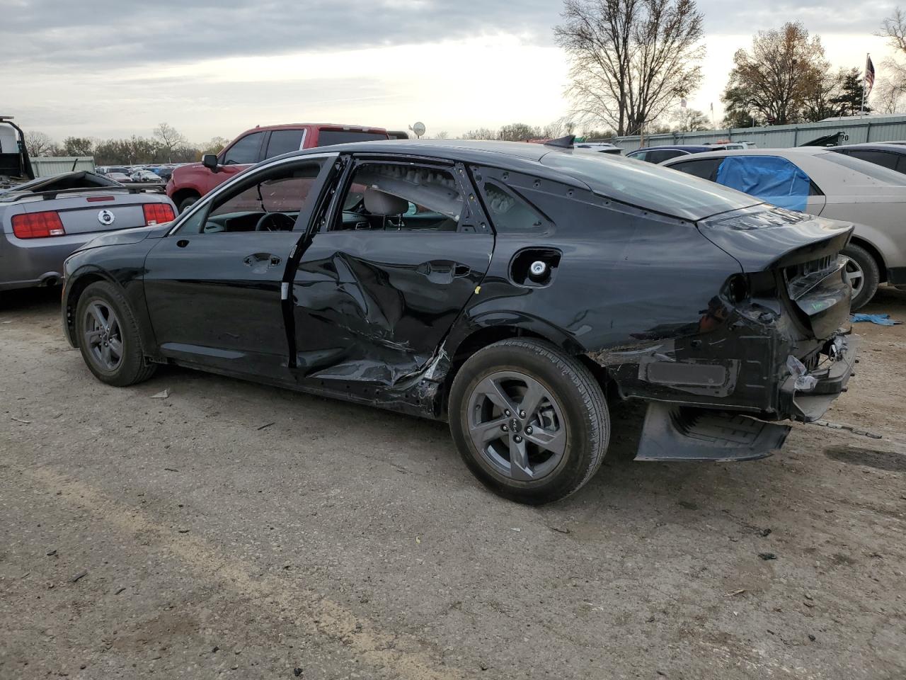 2022 KIA K5 VIN 5XXG14J23NG159135 Copart auction photo, side / rear end damage thumbnail 2