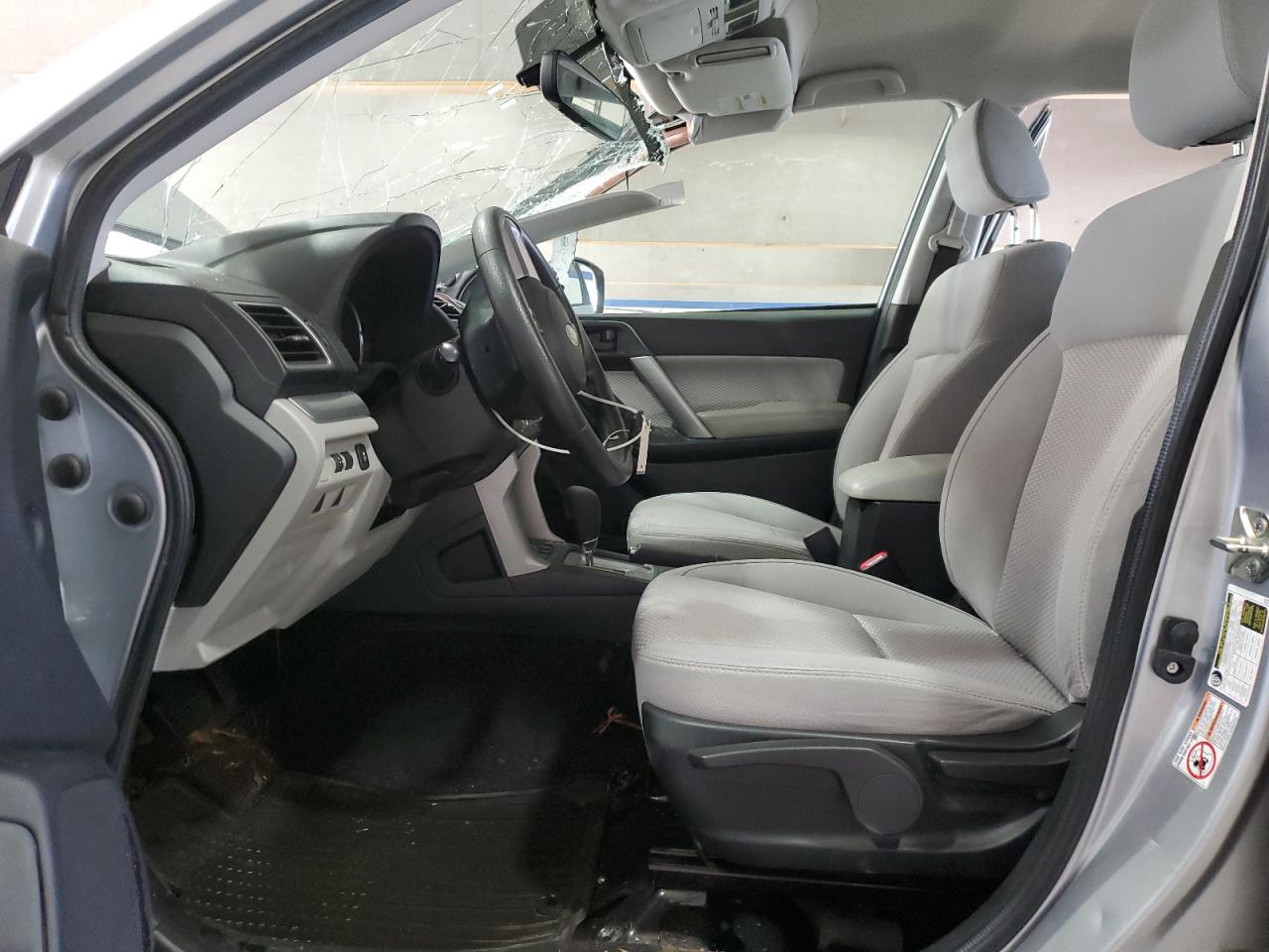 2018 Subaru Forester VIN JF2SJAAC0JH615172 Copart auction photo, top/roof damage thumbnail 7
