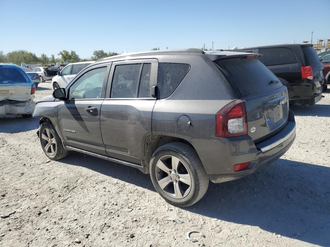 2017 Jeep Compass VIN 1C4NJCEBXHD185287 Copart auction photo, front end damage thumbnail 2