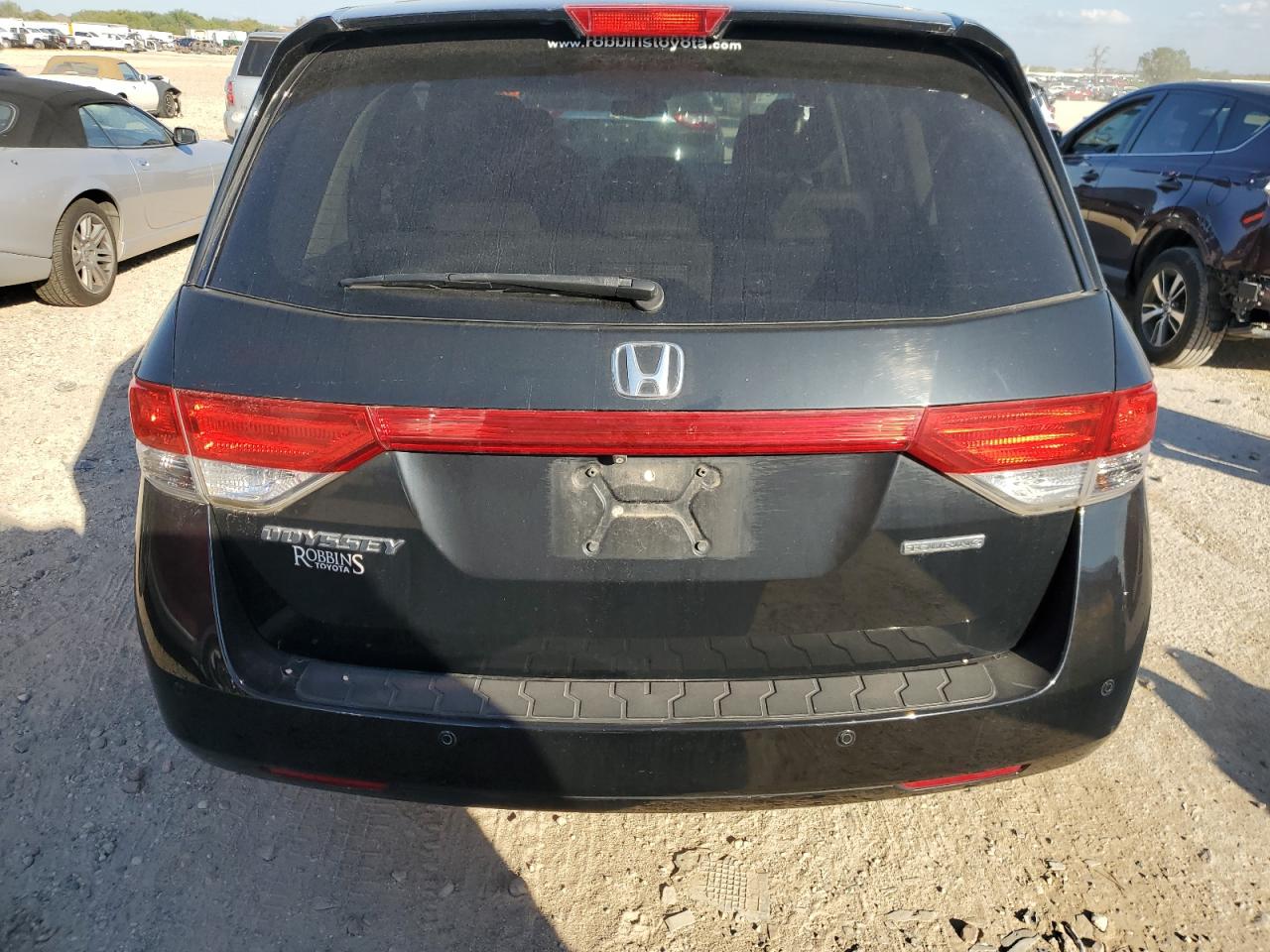 2014 Honda Odyssey VIN 5FNRL5H95EB056796 Copart auction photo, side damage thumbnail 6
