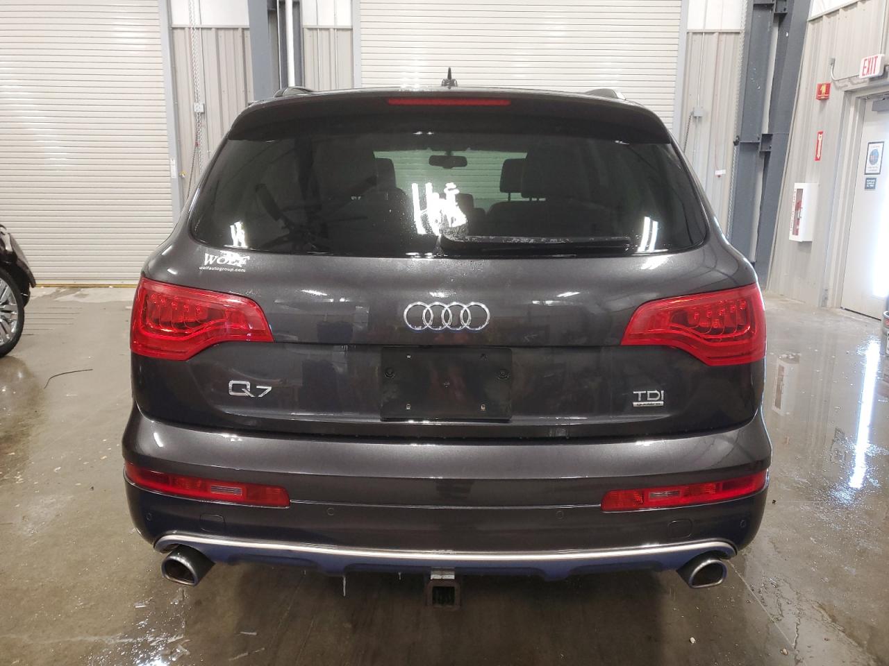 2014 Audi Q7 VIN WA1VMAFEXED011925 Copart auction photo, side damage thumbnail 6