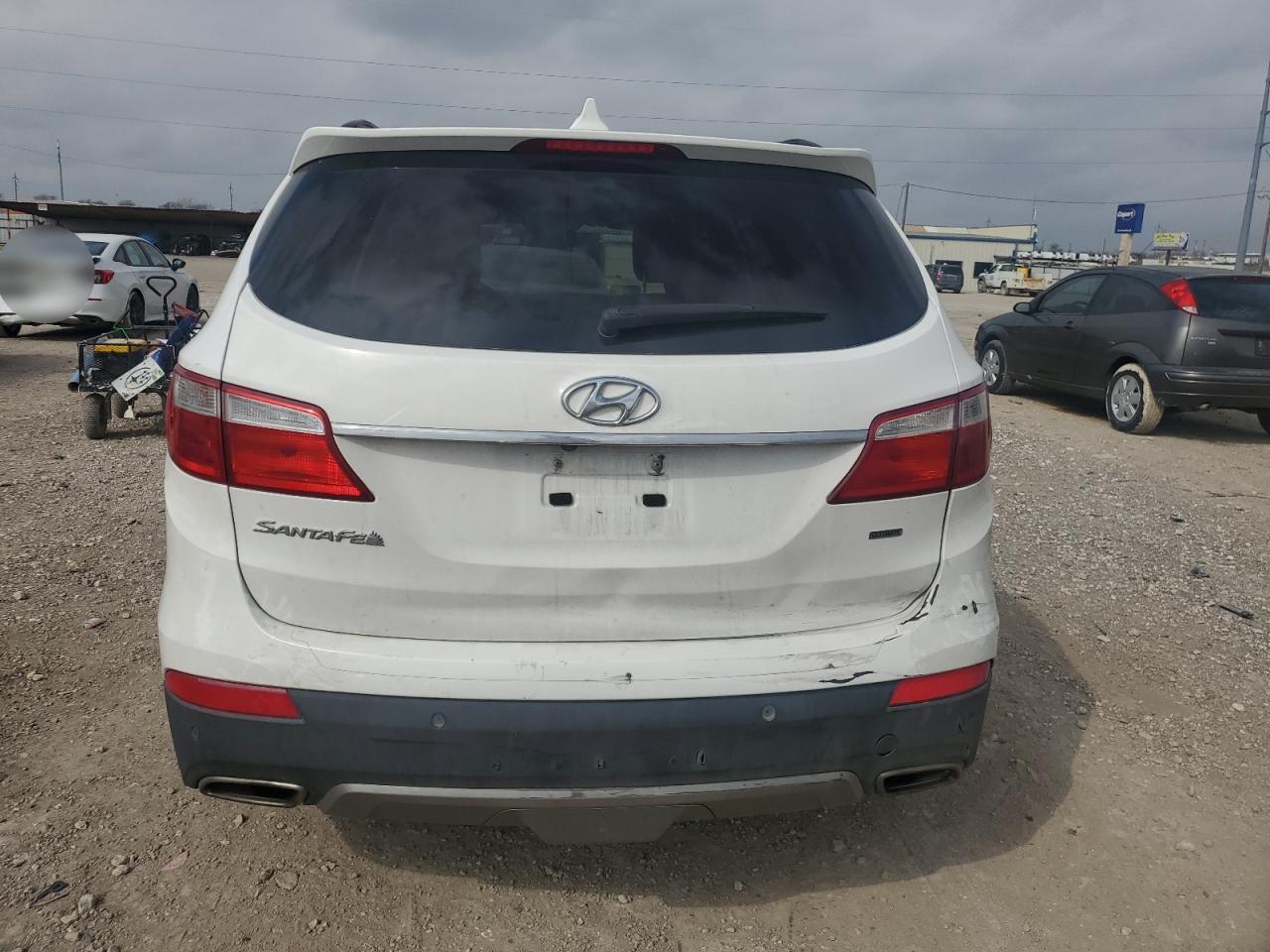 2014 Hyundai Santa Fe VIN KM8SR4HF2EU083165 Copart auction photo, front end damage thumbnail 6