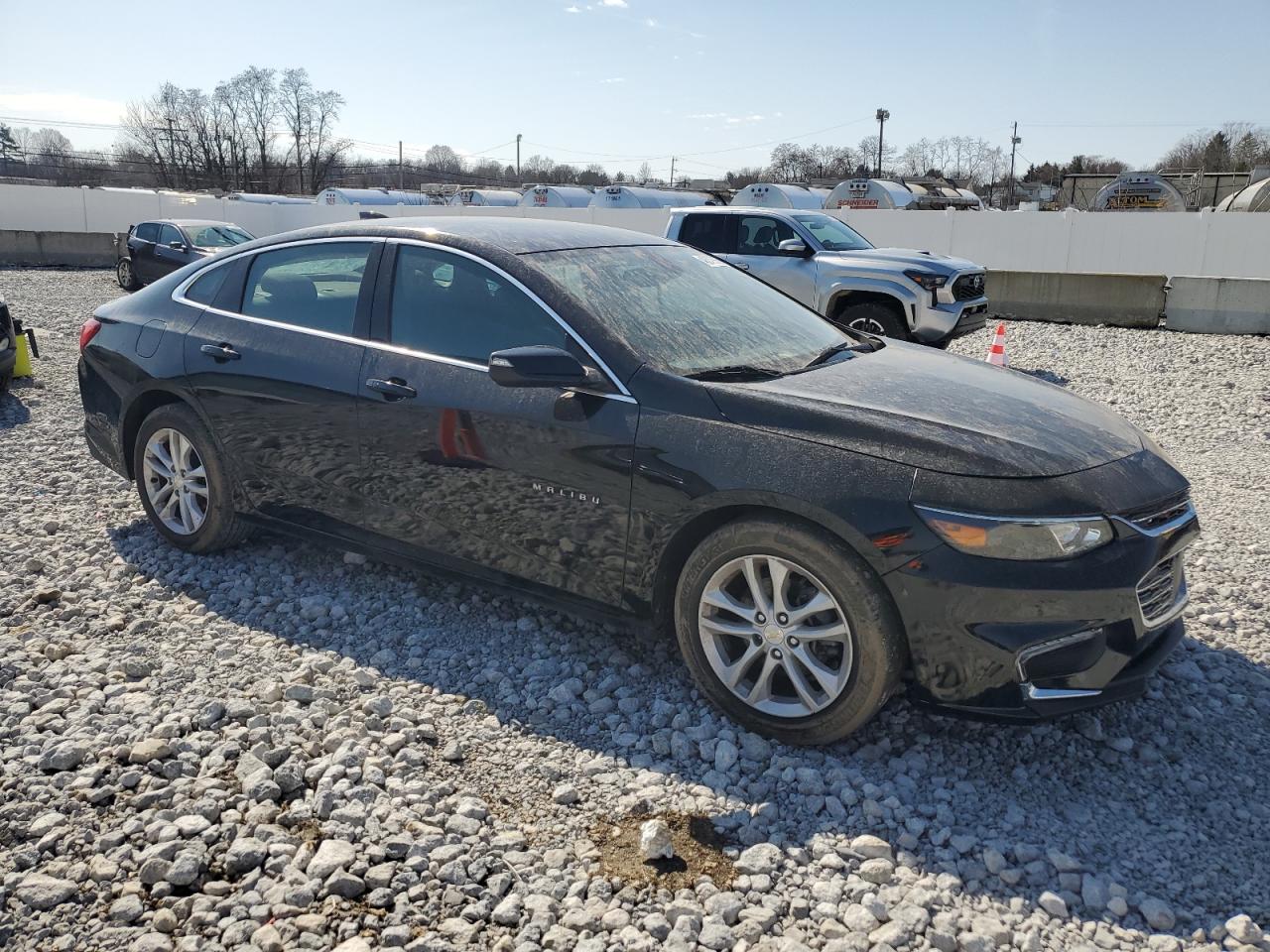 2018 Chevrolet Malibu VIN 1G1ZD5STXJF124011 Copart auction photo, damage history damage thumbnail 4