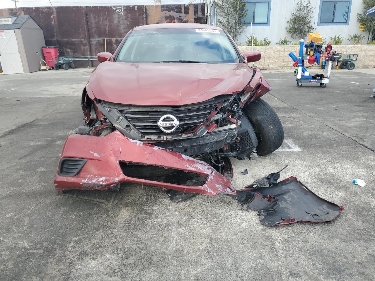 2016 Nissan Altima VIN 1N4AL3AP1GN375679 Copart auction photo, front end / undercarriage damage thumbnail 5