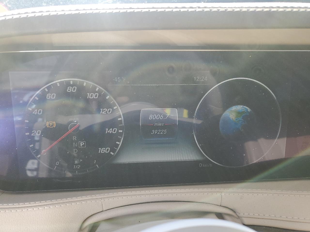 2018 Mercedes-Benz S-klasse VIN WDDUG6GB1JA366672 Copart auction photo, water/flood damage thumbnail 9