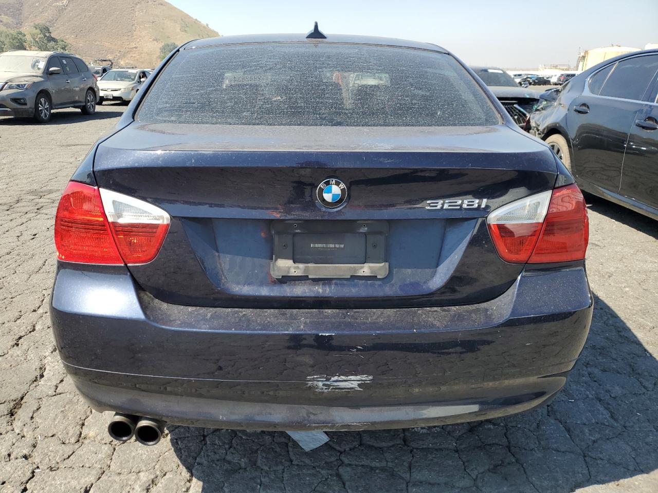 2008 BMW 3er VIN WBAVC53538FZ89371 Copart auction photo, front end / mechanical damage thumbnail 6