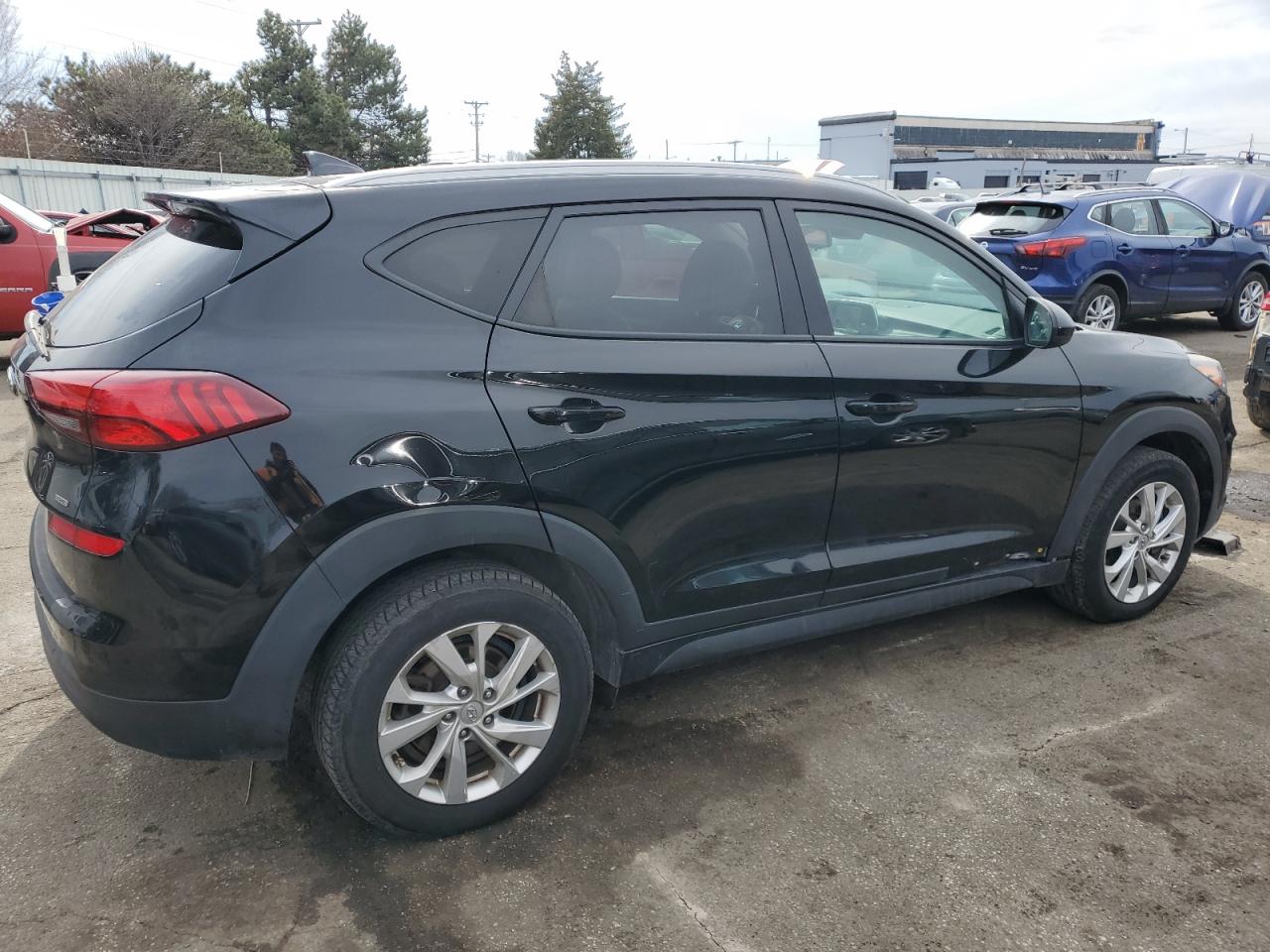 2019 Hyundai Tucson VIN KM8J3CA49KU029826 Copart auction photo, mechanical damage thumbnail 3