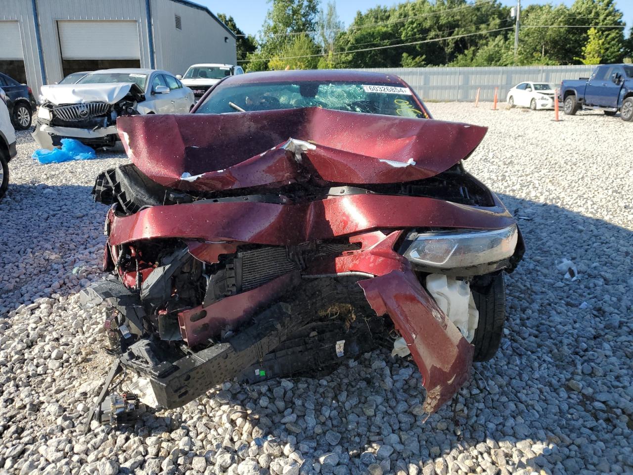 2016 Chevrolet Malibu VIN 1G1ZE5ST0GF177015 Copart auction photo, all over damage thumbnail 5