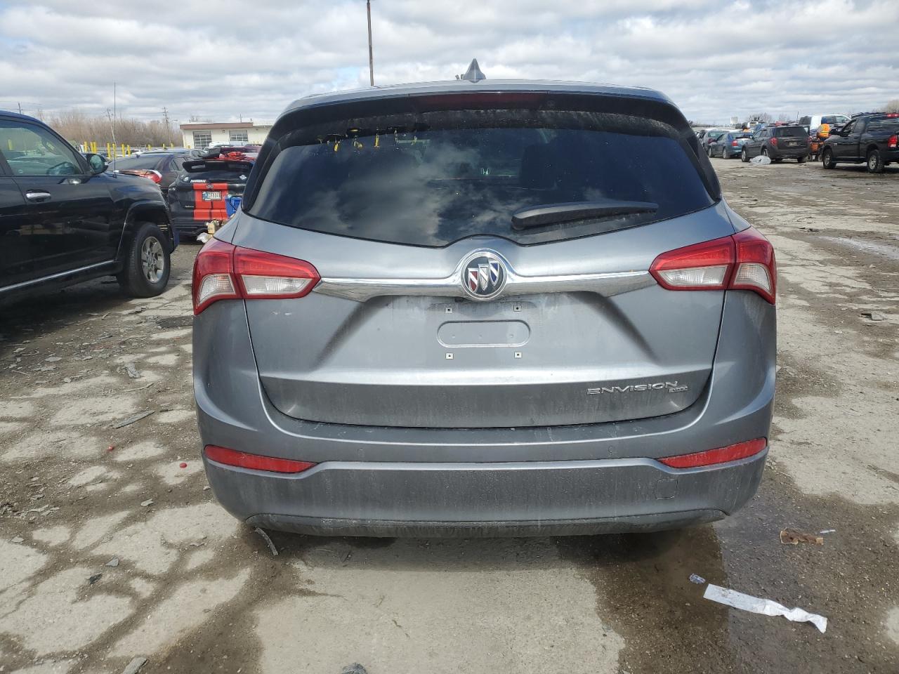2020 Buick Envision VIN LRBFX1SA7LD048141 Copart auction photo, front end / mechanical damage thumbnail 6