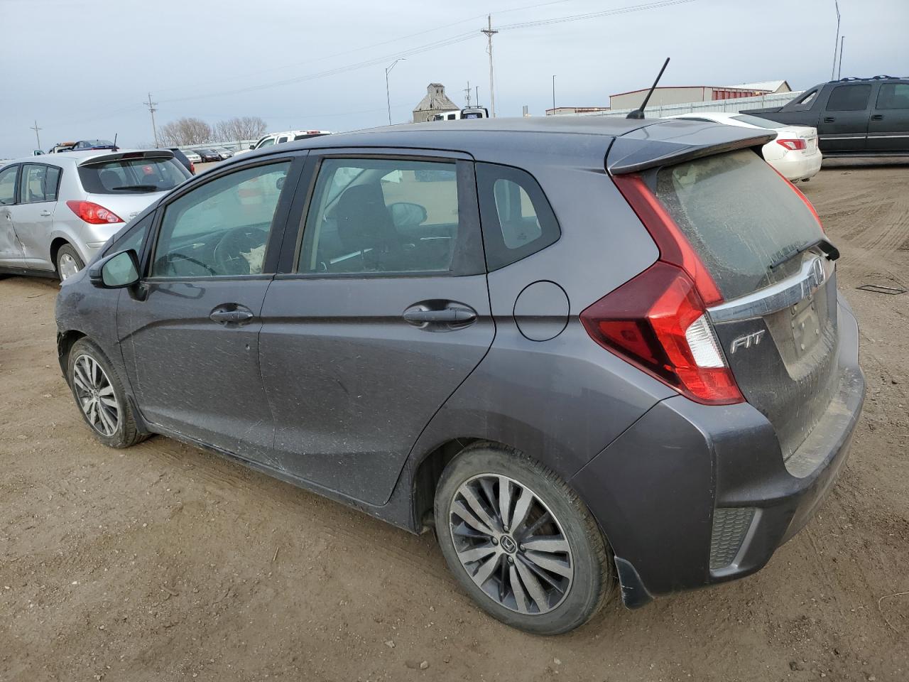 2015 Honda Fit VIN 3HGGK5H80FM727081 Copart auction photo, front end damage thumbnail 2