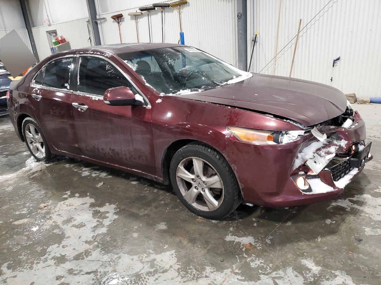 2010 Acura TSX VIN JH4CU2F65AC016539 Copart auction photo, front end damage thumbnail 4
