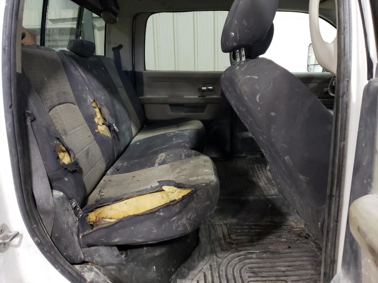 2011 Dodge RAM VIN 3D7TT2CT8BG566174 Copart auction photo, front end / side damage thumbnail 10