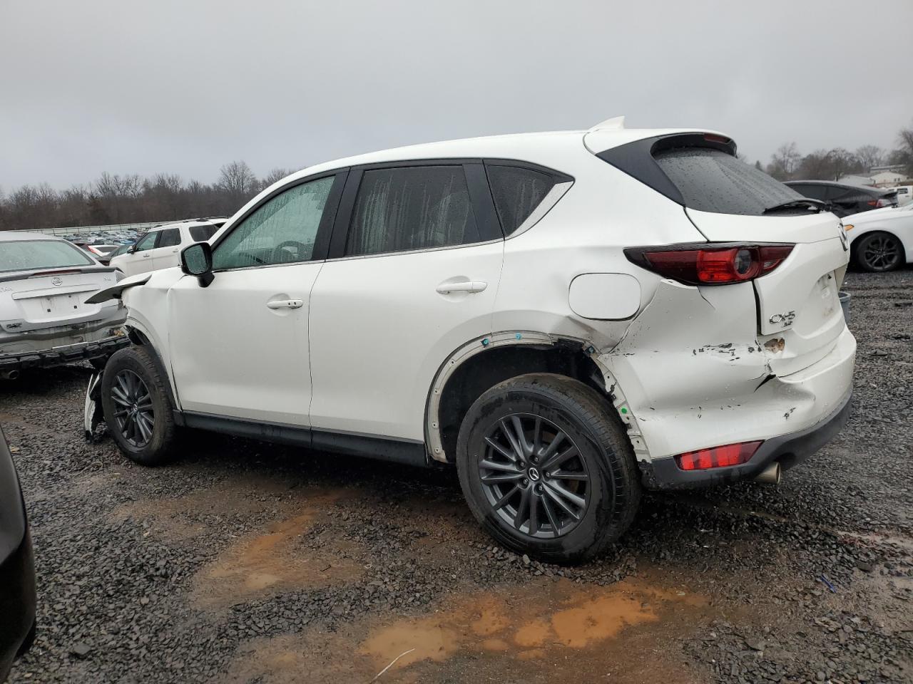 2021 Mazda CX-5 VIN JM3KFBCM8M0493778 Copart auction photo, all over damage thumbnail 2