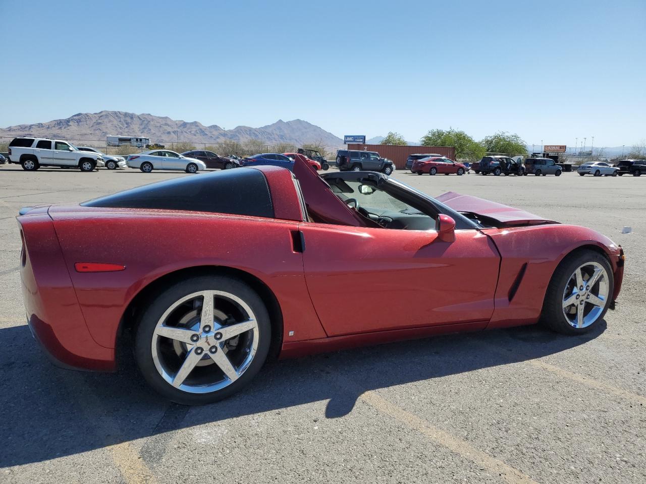 2008 Chevrolet Corvette VIN 1G1YY26W585104705 Copart auction photo, front end damage thumbnail 3