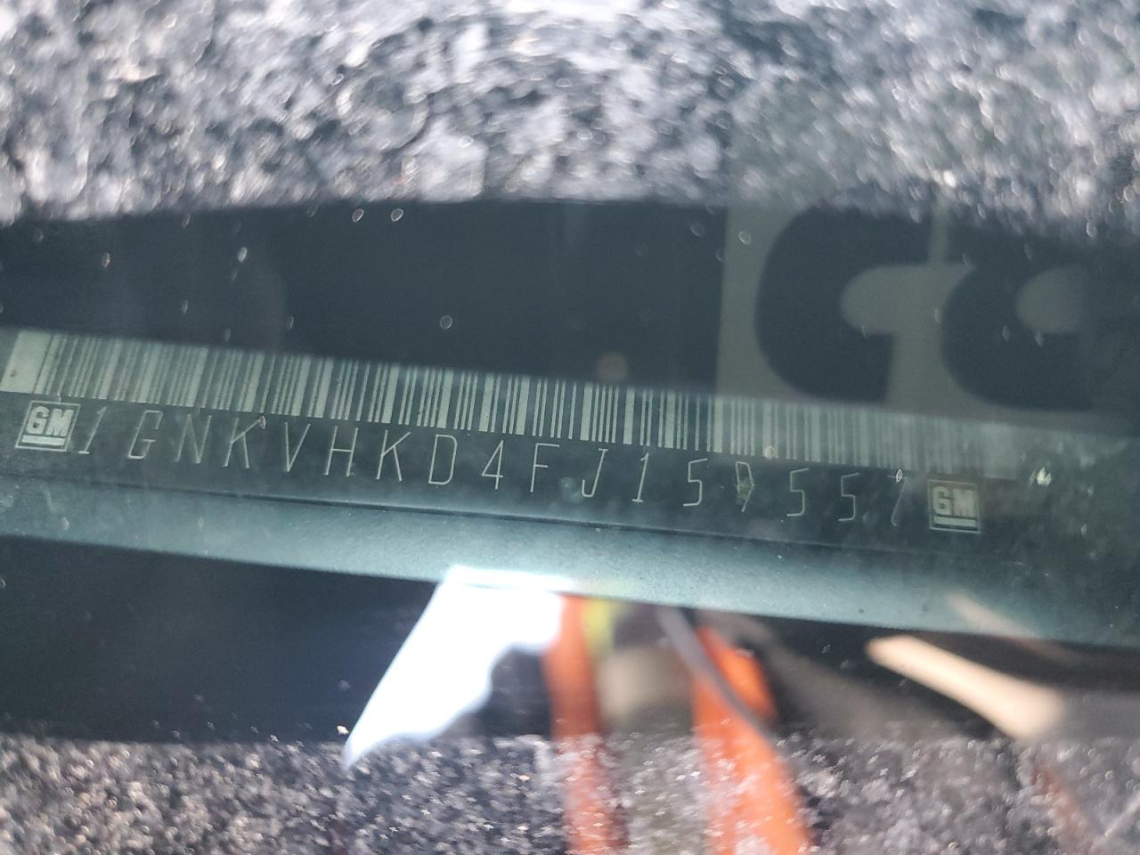 2015 Chevrolet Traverse VIN 1GNKVHKD4FJ159557 Copart auction photo, rear end damage thumbnail 13