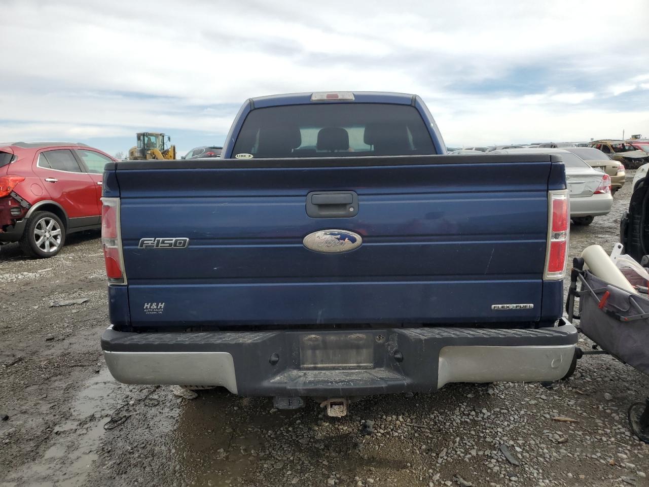 2011 Ford F-150 VIN 1FTEX1CM7BFC22413 Copart auction photo, water/flood damage thumbnail 6