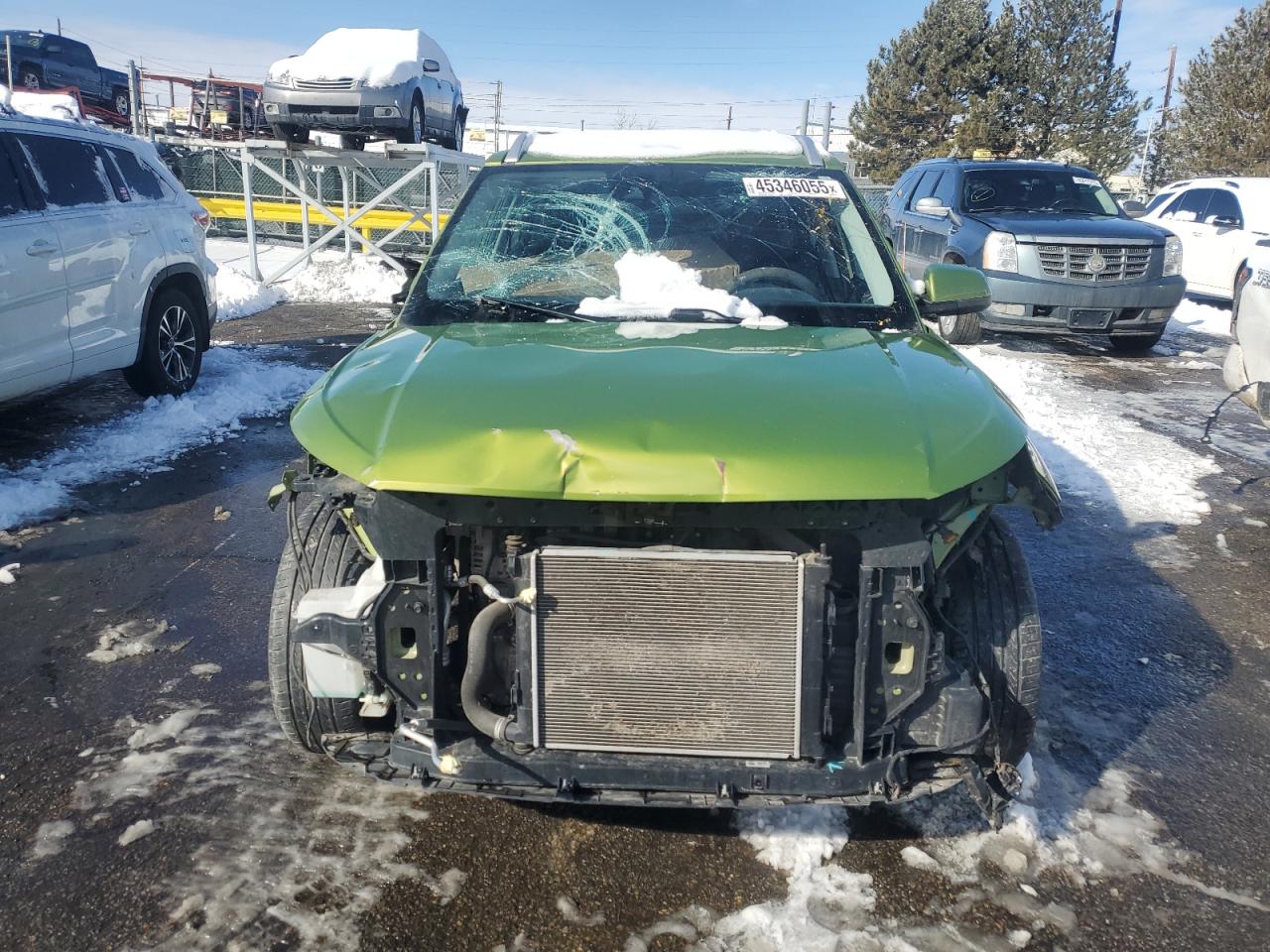 2022 Hyundai Venue VIN KMHRC8A34NU191939 Copart auction photo, front end damage thumbnail 5