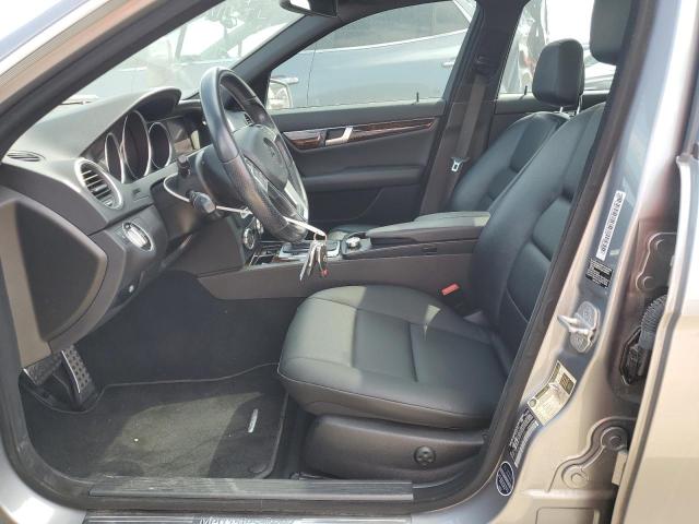 2012 Mercedes-Benz C-klasse VIN WDDGF4HB1CA654956 Copart auction photo, front end / minor dent/scratches damage thumbnail 7