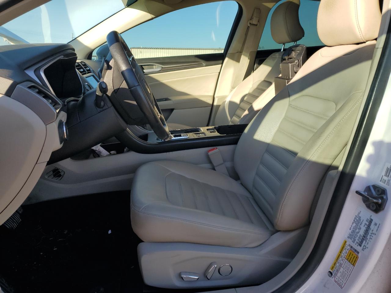 2019 Ford Fusion VIN 3FA6P0CD6KR171221 Copart auction photo, rear end damage thumbnail 7