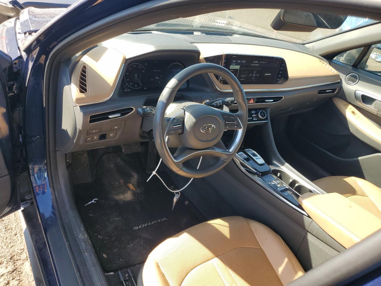 2021 Hyundai Sonata VIN 5NPEH4J26MH073601 Copart auction photo, front end damage thumbnail 8