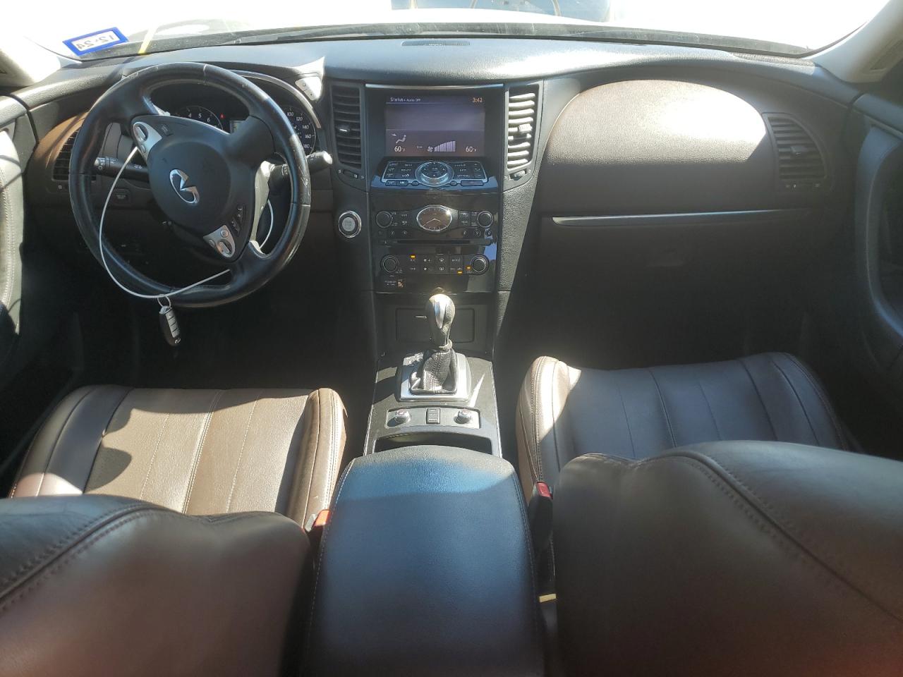 2012 Infiniti FX VIN JN8AS1MU9CM121984 Copart auction photo, rear end damage thumbnail 8