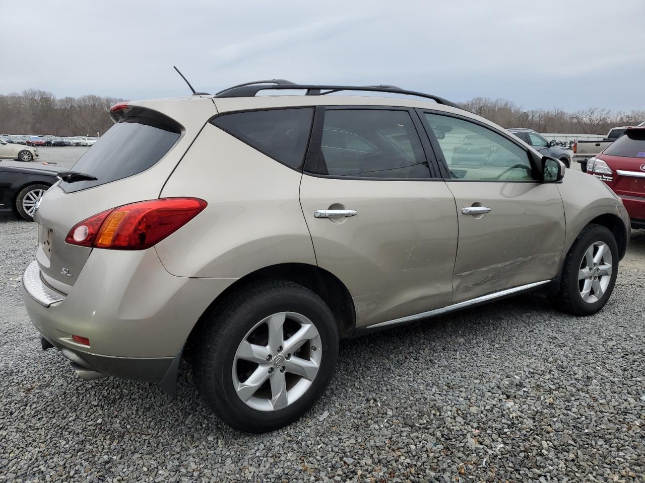 2010 Nissan Murano VIN JN8AZ1MU5AW012354 Copart auction photo, side damage thumbnail 3