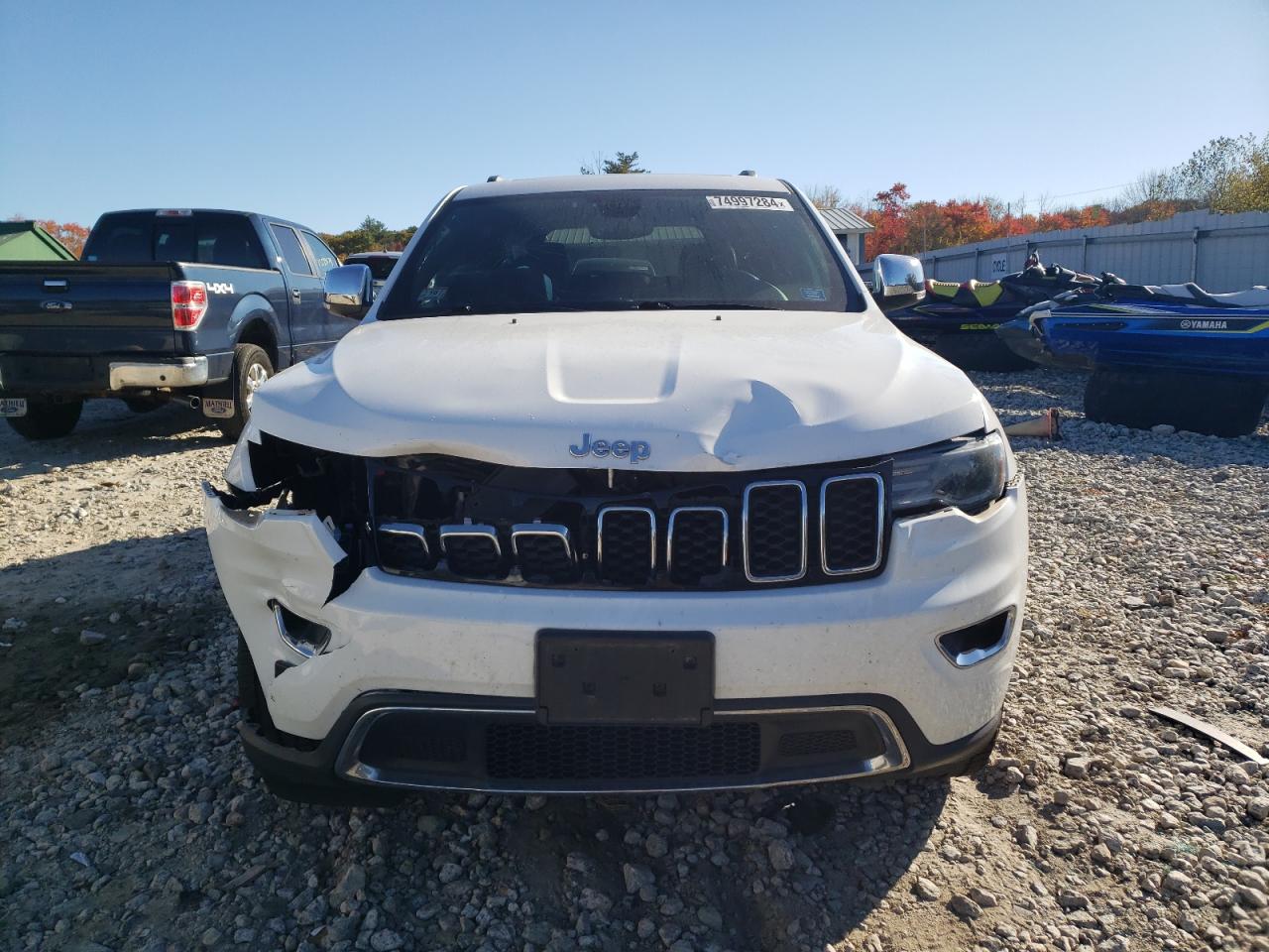 2019 Jeep Grand Cherokee VIN 1C4RJFBG0KC533131 Copart auction photo, front end damage thumbnail 5