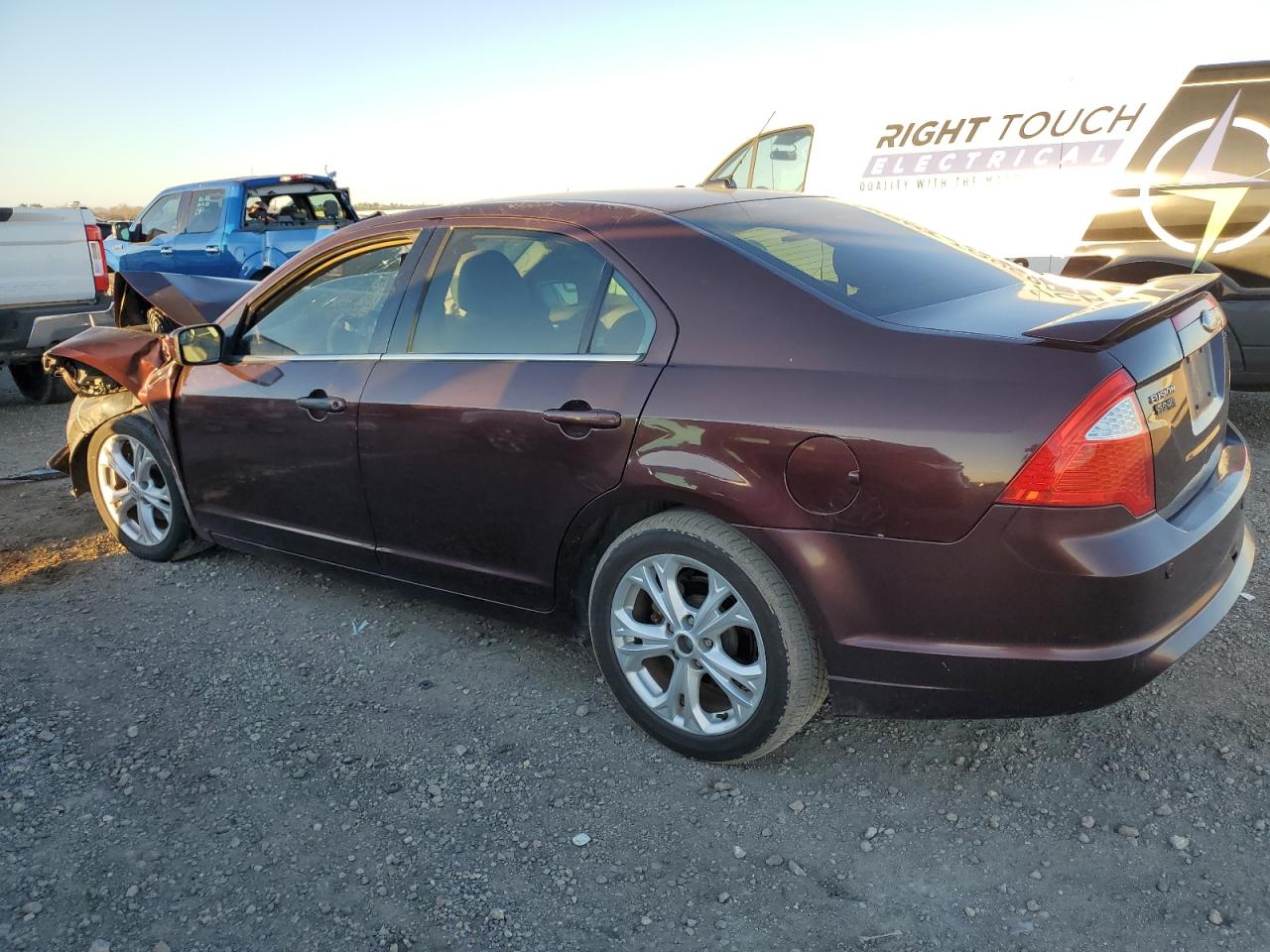 2012 Ford Fusion VIN 3FAHP0HA6CR154539 Copart auction photo, front end / mechanical damage thumbnail 2